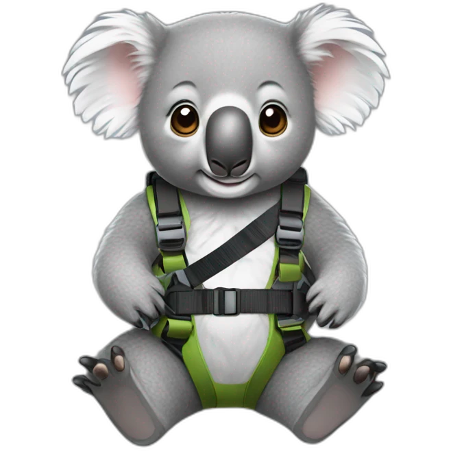 koala with harness emoji