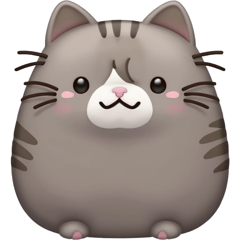 sad pusheen red heard it should be sad emoji