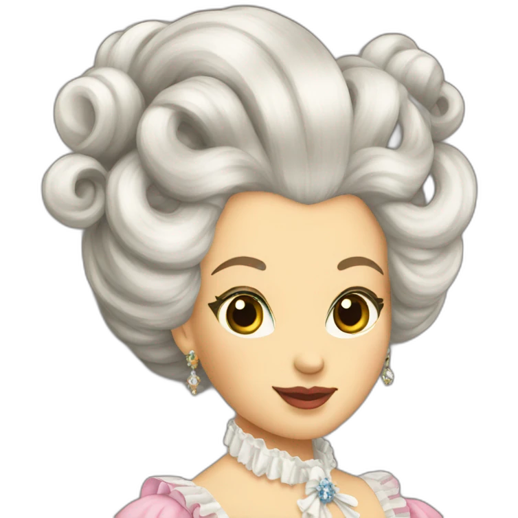 Marie antoinette emoji