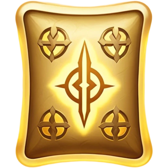 packet of glowing runes emoji