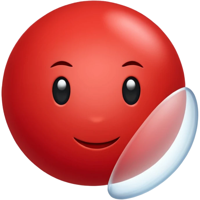 Ball behind wall wall should be clear emoji