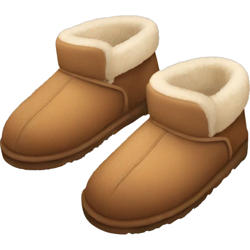 UGG slippers  emoji