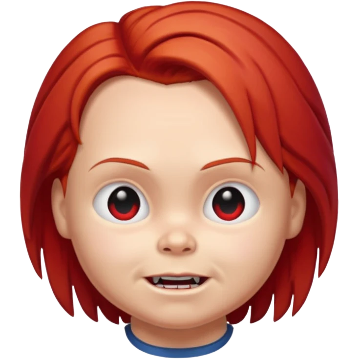 Un emojin de chuky emoji