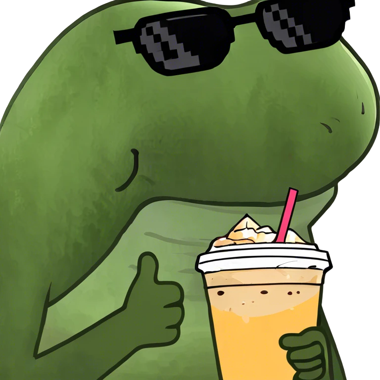 iced coffee emoji