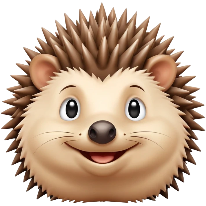 hazme un erizo feliz emoji