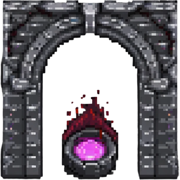 Minecraft Nether portal emoji