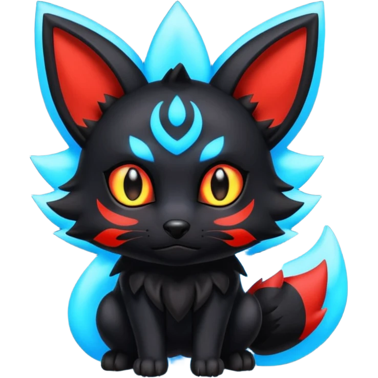 Litten-Umbreon-Zorua-fusion emoji