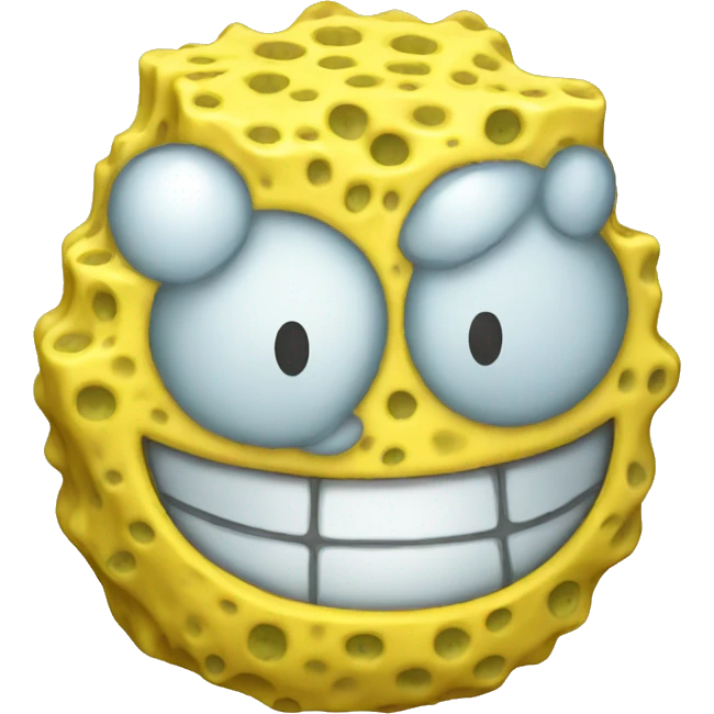 a sponge emoji