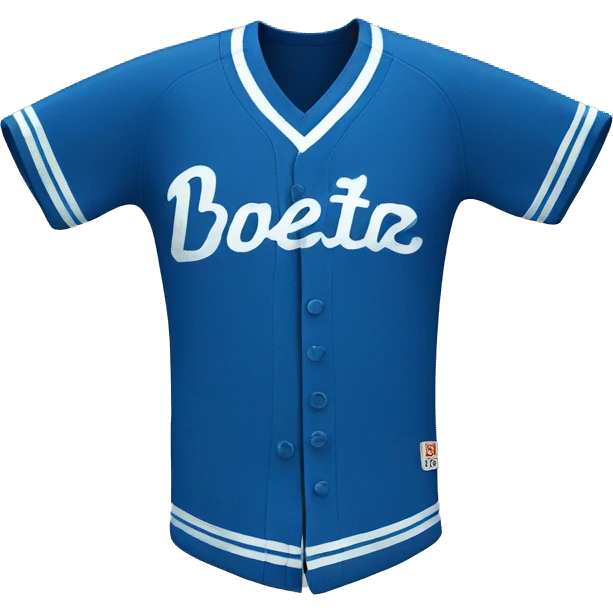 blue vintage jersey  emoji