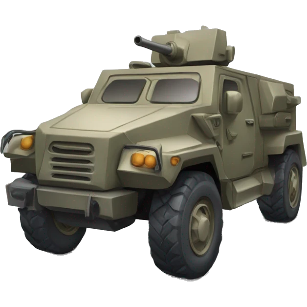 Un carro armato emoji