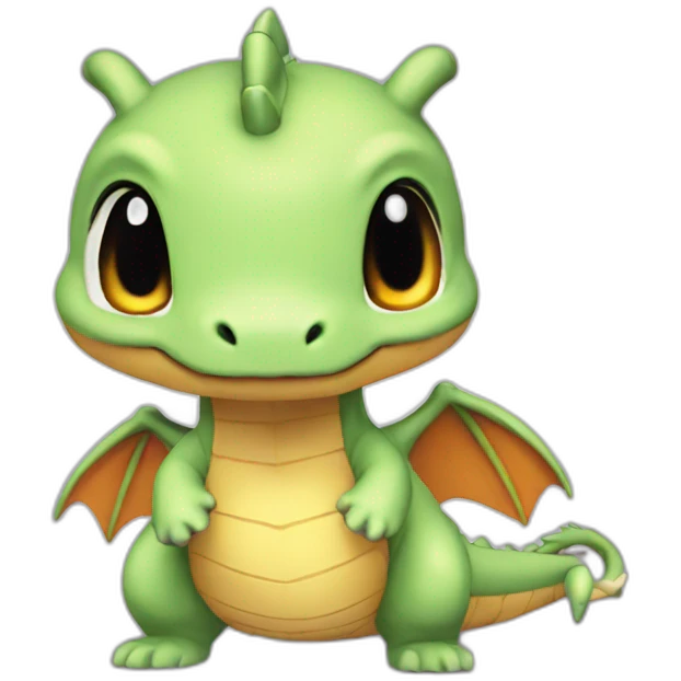 dragonite chibi emoji emoji