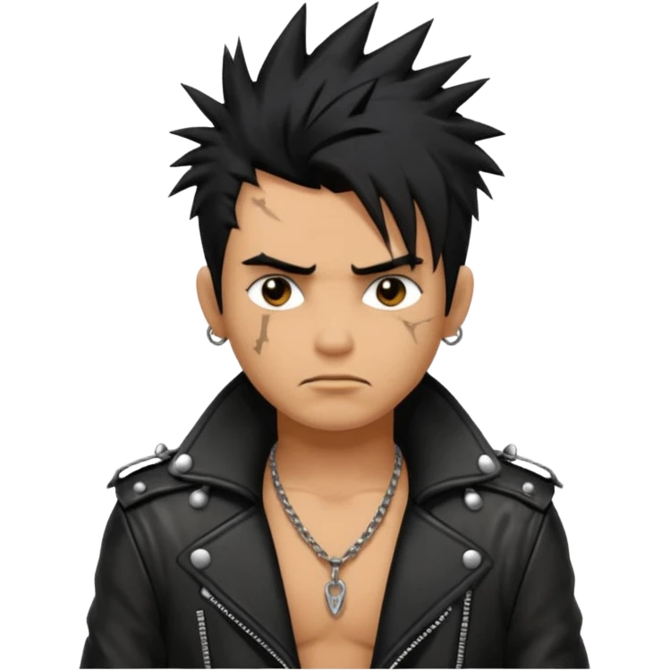 Punk king emoji