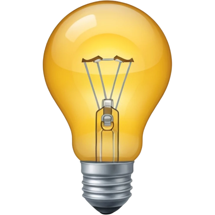 Bombilla apagada  emoji