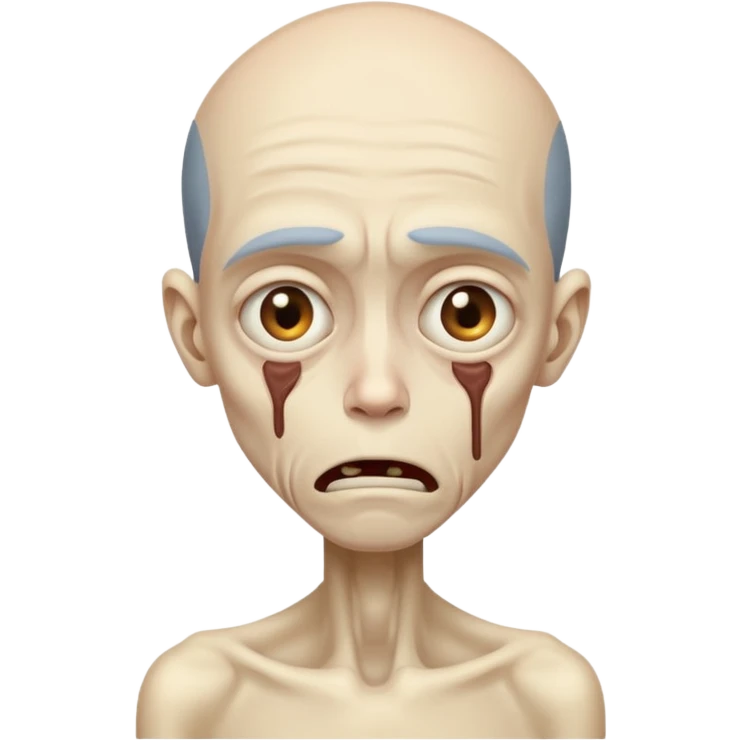 Starving emoji