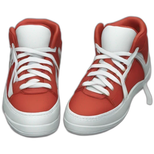 Paire de baskets emoji