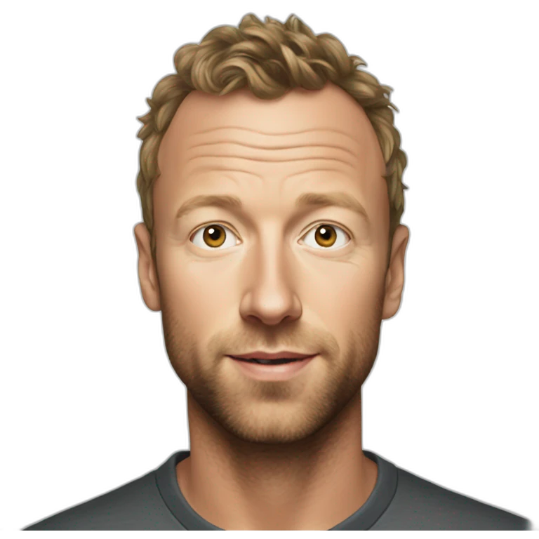 chris martin coldplay emoji