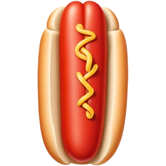 one hotdog emoji