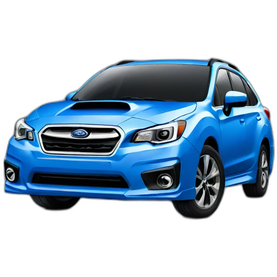blue subaru emoji