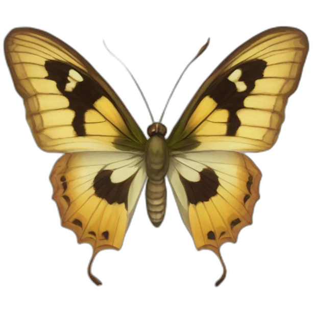 Papillon Nymphale de l'arbousier emoji