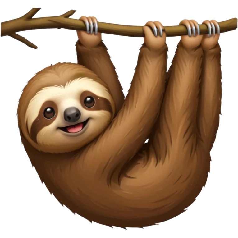 a sloth emoji