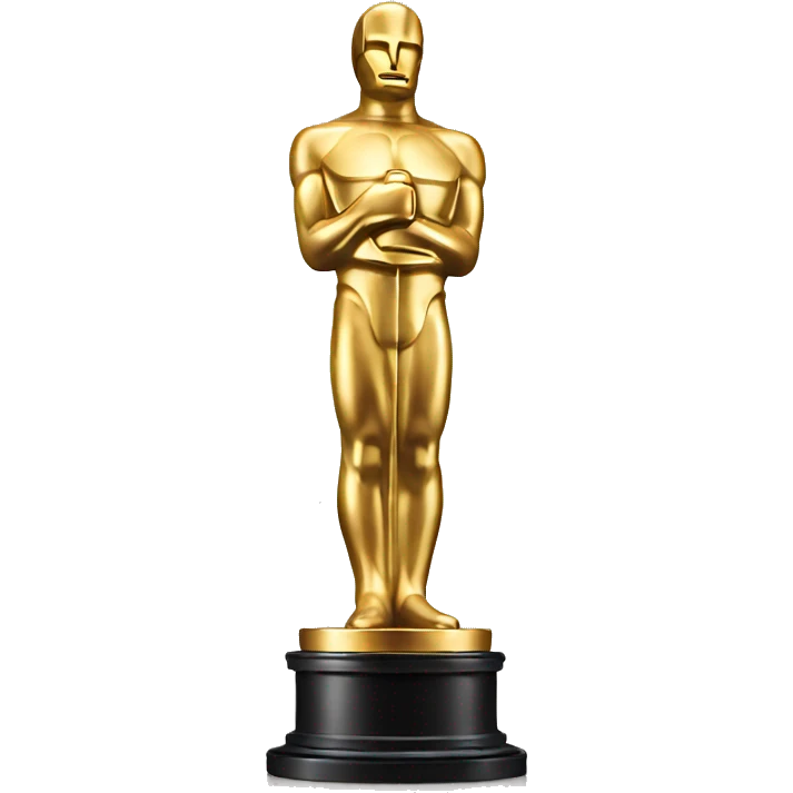 Oscar statue emoji