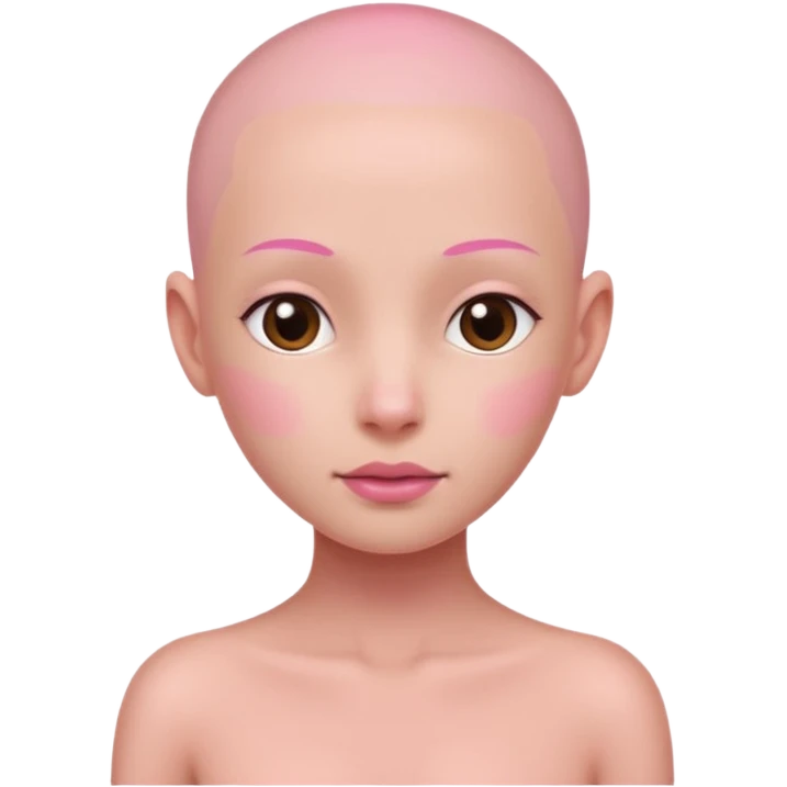 shaved vagina emoji