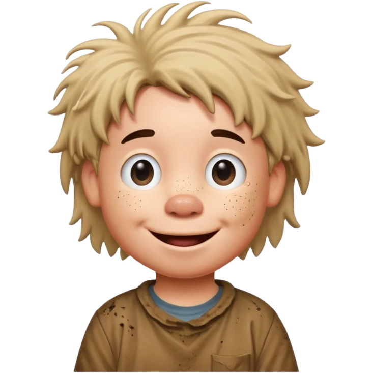 Pig-Pen from the comic strip Peanuts emoji