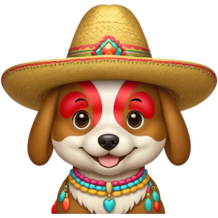 perro con sombrero emoji