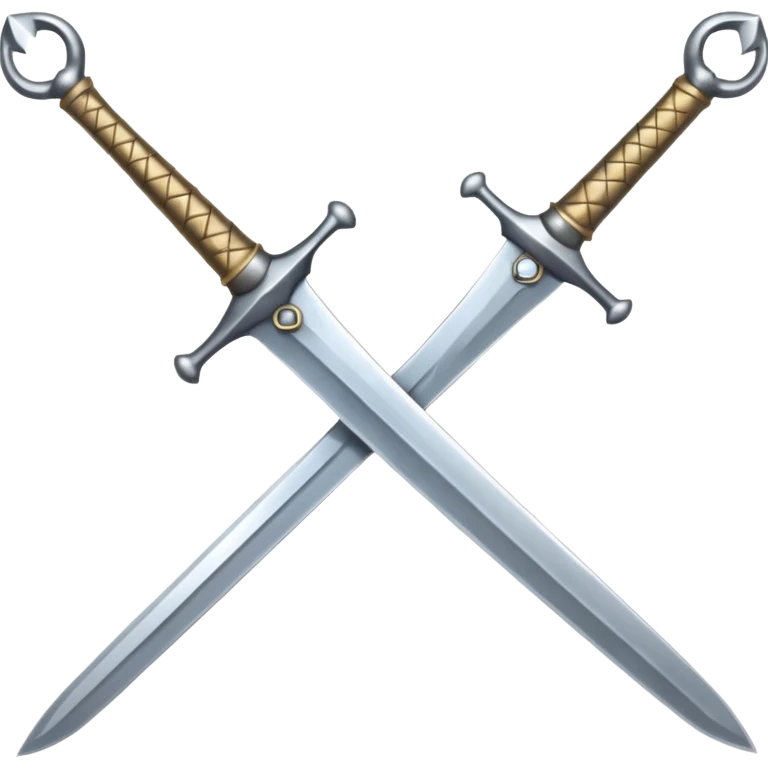 Crafting sword emoji