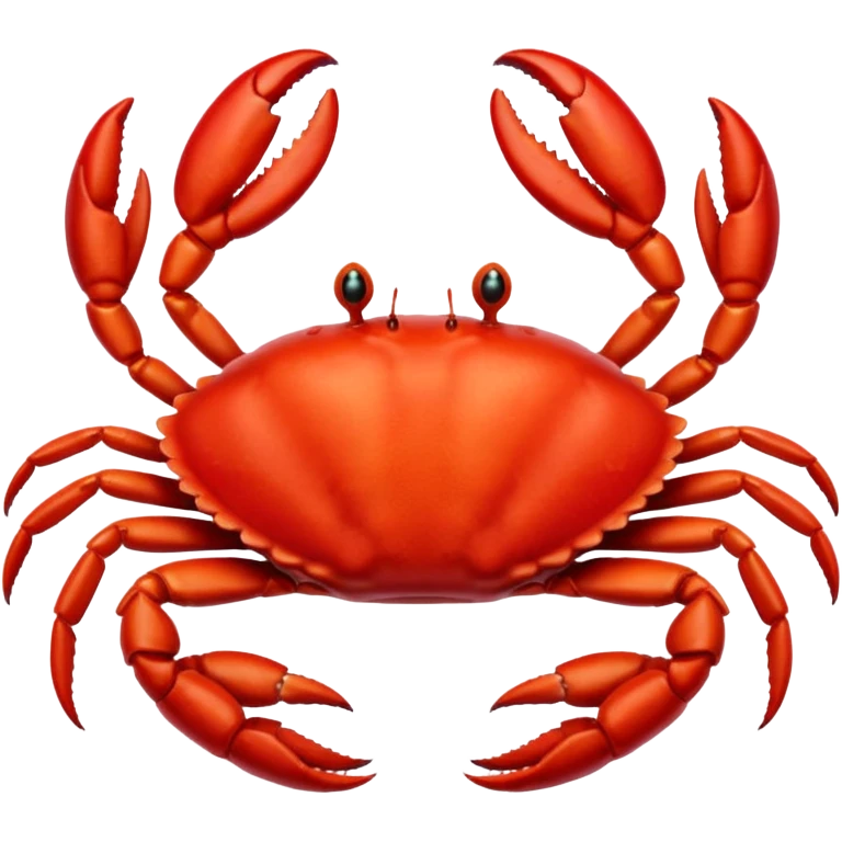Cangrejo dando las gracias emoji