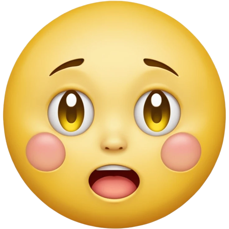 Create emoticons for me with a face in different emotions, these are supposed to be those yellow round faces that are on the keyboard. Follow the picture  emoji