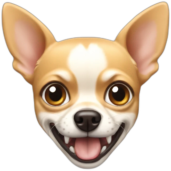 growling chihuahua emoji