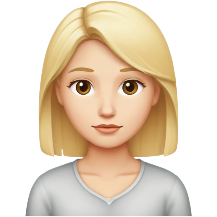 blonde emoji