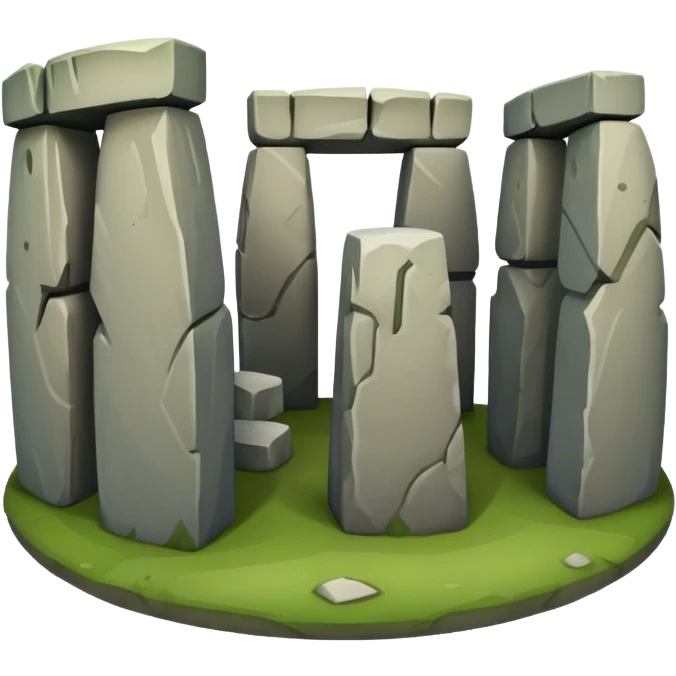 Cinematic Realistic Stonehenge Emoji emoji