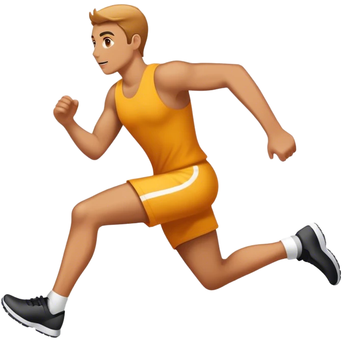 running fast emoji