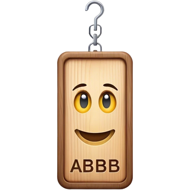 a/b testing sign emoji