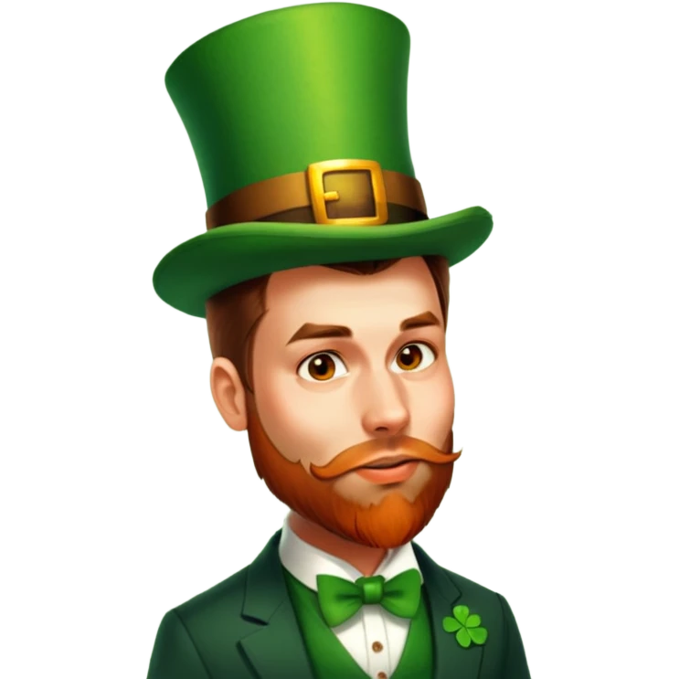 Classy Irish emoji