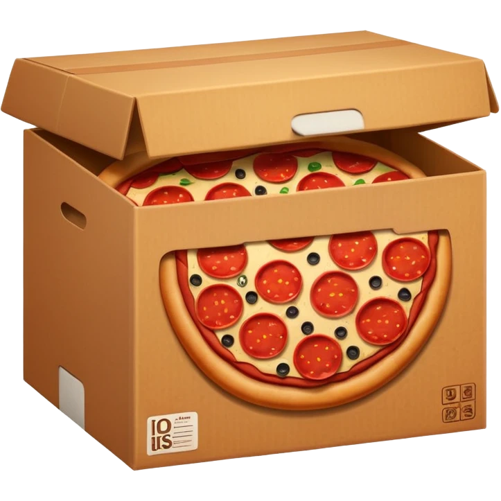 box of pepperoni emoji