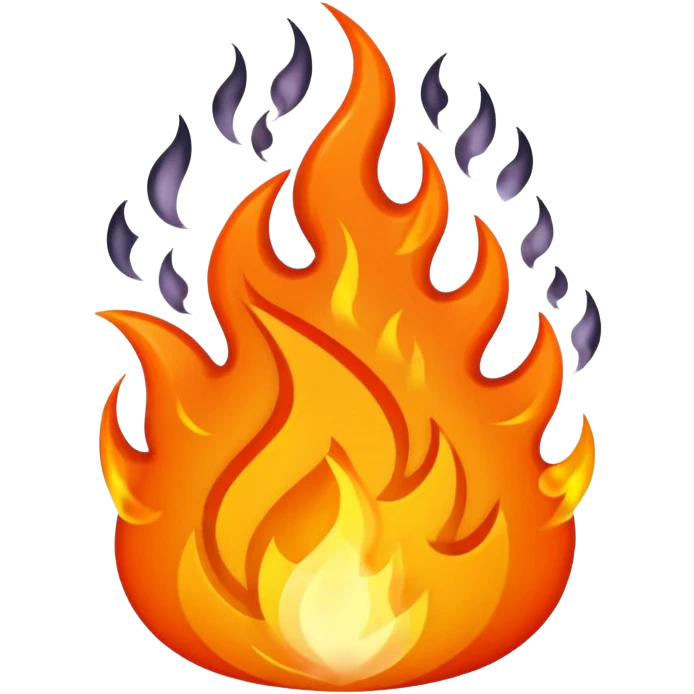 fire hot emoji