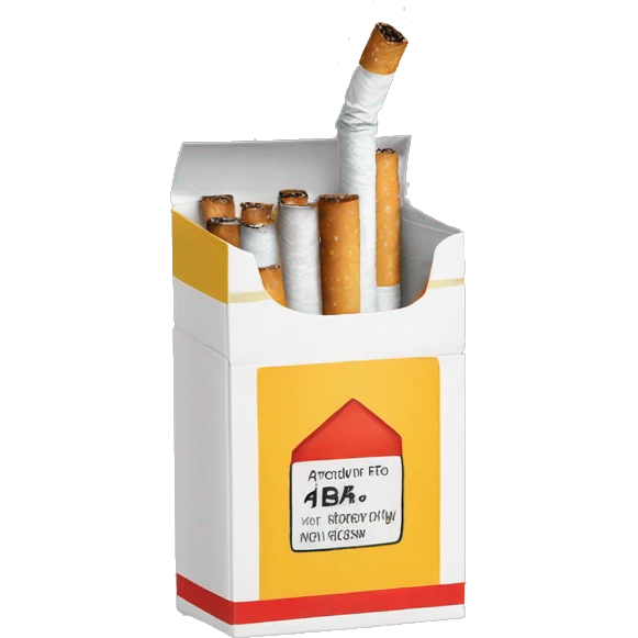 a cigarette carton emoji