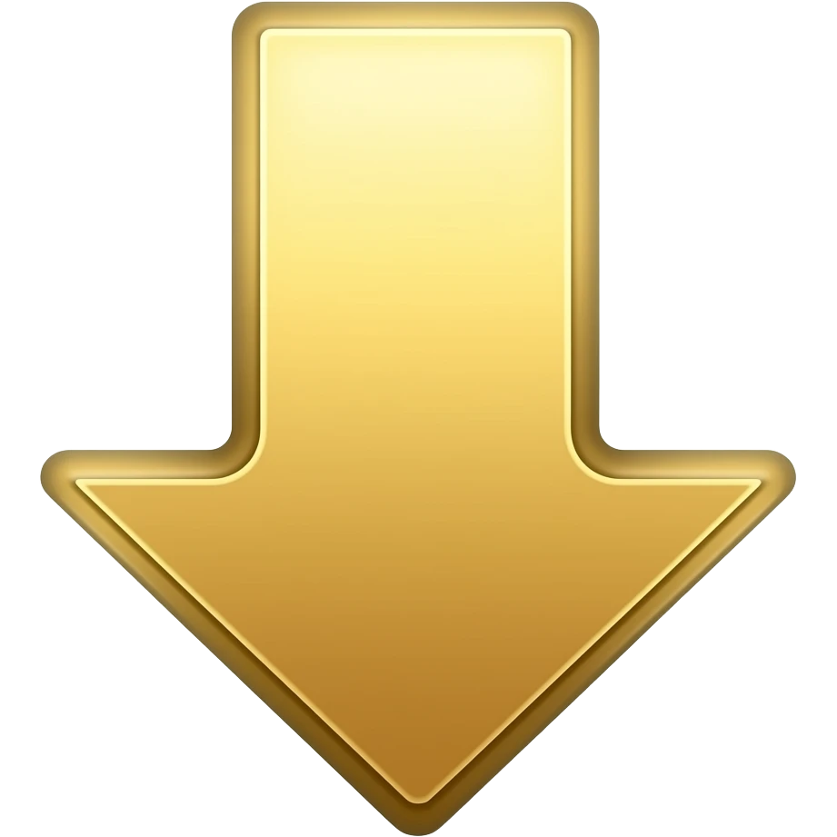 make a > that is down and gold emoji