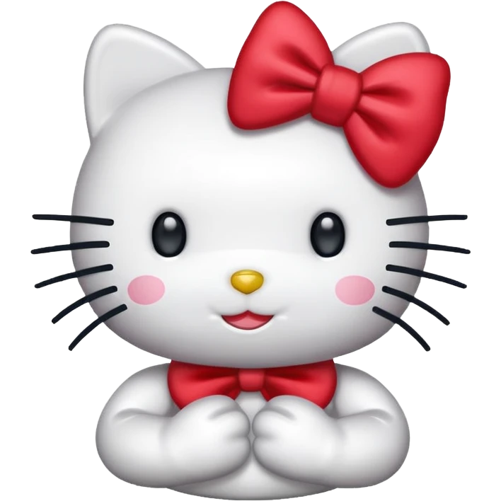 Hello kitty emoji