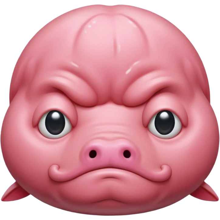 korean leader as a blobfish emoji