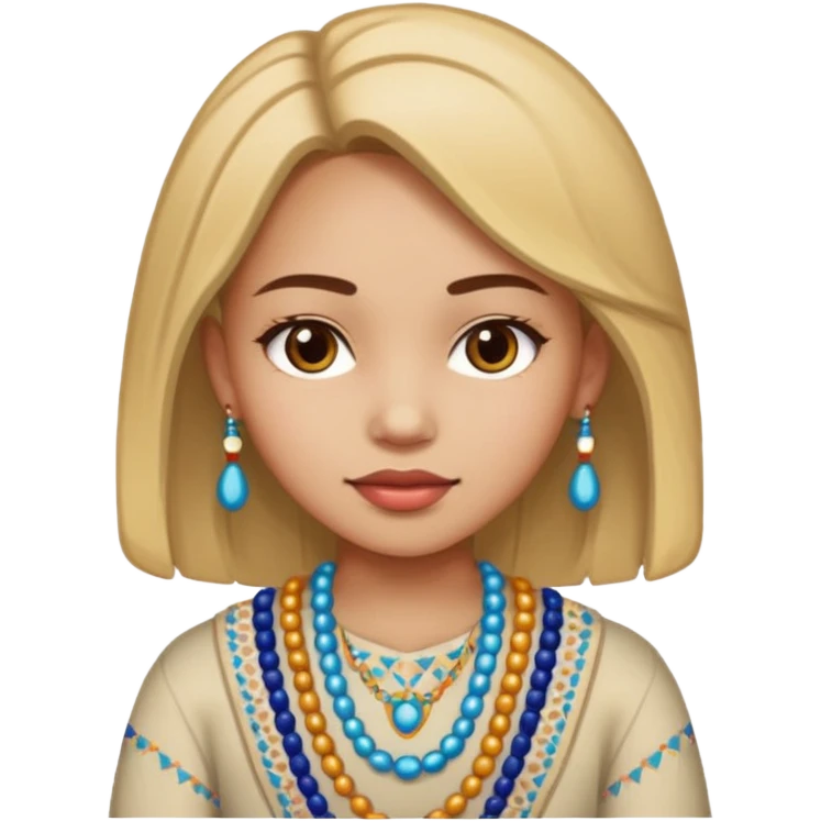 Bead Pattern Girl emoji