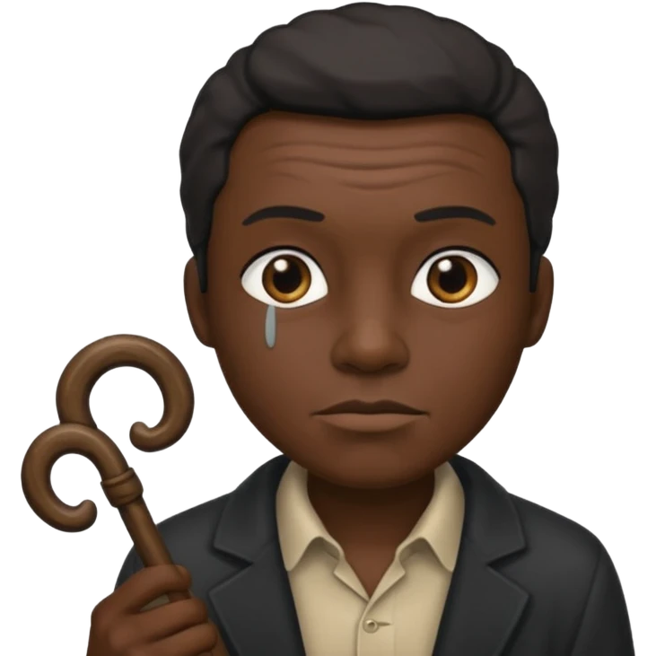 mage cane black stoned emoji
