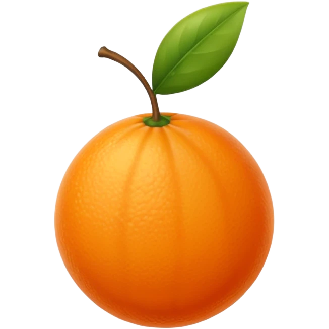 Orange tick emoji