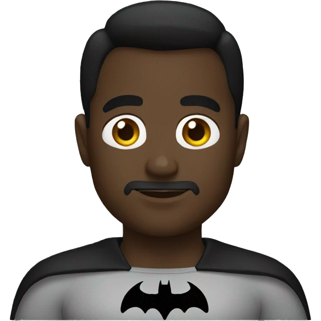 Black Batman emoji