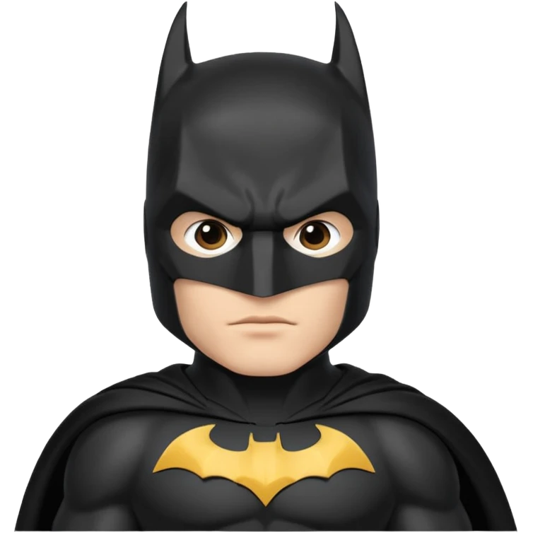 Bat man emoji