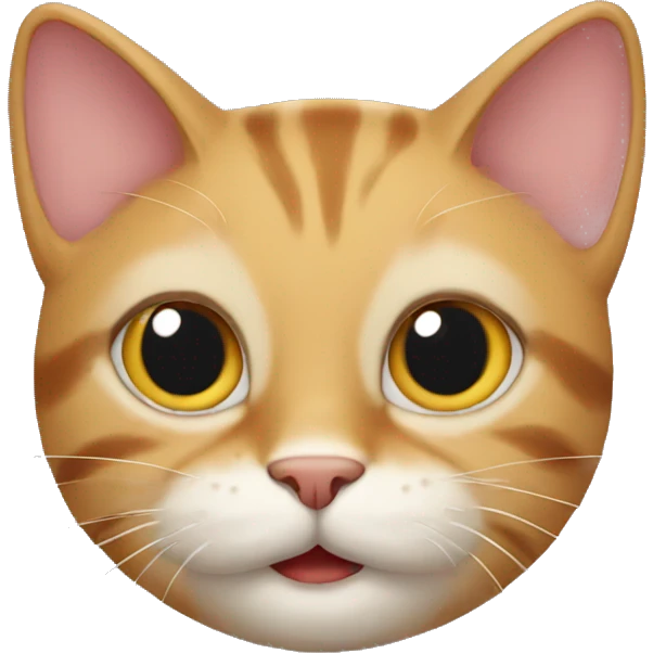 Funny cat emoji