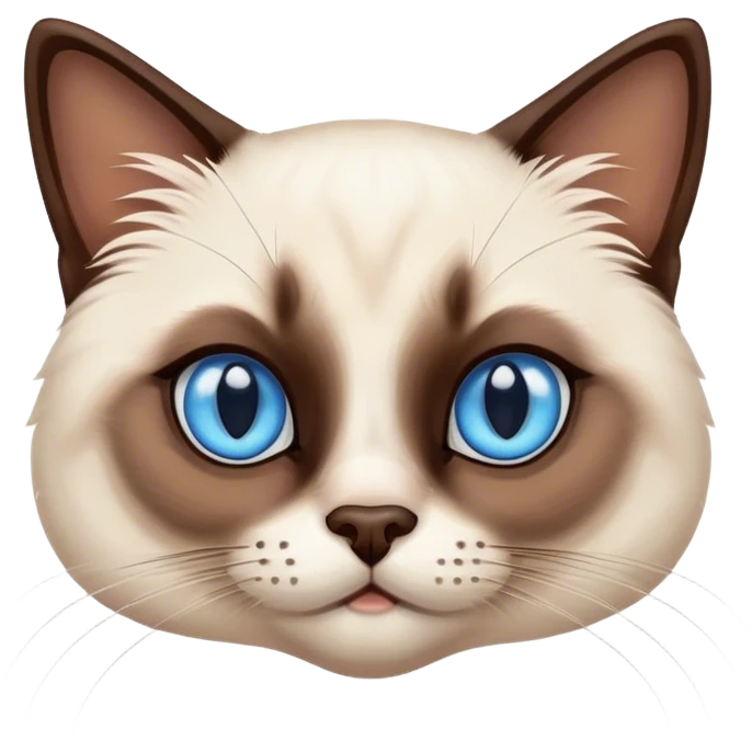 Chat siames  emoji